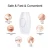 Import 2021 hot amazon saling mini portable Legs Body Face Electric ipl laser hair removal handheld epilator from China