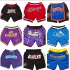 2021 Hot Sale Just Mens Don Throwback Basketball Shorts Hip Hop Magic Polyester Quick Dry Embroidery Mesh Sports Wear With Logo