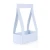 Import 2021 new design hard paper mothers day flower box portable flower bouquet box with handle from China