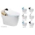 2021 new design sensor flushing automatic smart wc toilet from china clasikal factory