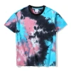 2021 New fashion thicker cotton oversized tye dye t-shirt hip hop streetwear tie dye t shirts wholesale