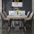 Import 2021 new product best-selling modern luxury marble dining table sets luxury designs dining room furniture and 6 chairs from China