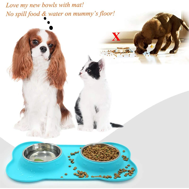 2021 wholesale new arrival metal stainless luxury eating and drinking dog bowl