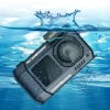 2024 Best underwater 7 meter IP68 Waterproof Camera Dual Screen compact Action Camera for Snorkeling