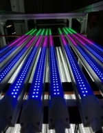 20W SMD3528 T8 color LED tube with Non Isolated driver