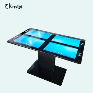 21.5 Inch restaurant multi touch interactive table smart dining table with menu function