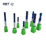 2/4 flute carbide ball nose end mill bit cnc cutting and forming tool