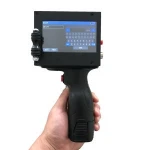 25.4mm Handheld Inkjet Code Printer on Wood Metal Plastic Carton by Digital Printing Batch Coding Machine