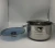 Import 28pcs 42pcs Stainless Steel Cookware Set wide edge blue glass lid stainless steel pot from China