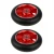 Import 2pcs Replacement 100mm Push/Kick/Stunt Scooter Wheels with Bearings & Bushings Professional Stunt Scooter Wheels Replacements from China