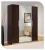 Import 3 doors bedroom wardrobe furniture design from China