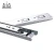Import 3 fold ball bearing drawer slide for dinning table rail slides from China