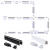Import 3 Phase lighting Track 4 Wire led track exhibition Spot lighting rail from China