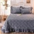 Import 3 Piece New Product Bedspread Cover Over Size 75X99 Inch Polyester Bed Cover Blanket from China