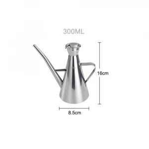 3 Sizes classical kitchen cooking tools oil bottle stainless steel oil pot