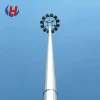 30 meters Height Pole for 500w LED High Mast Flood Light And Street Light Pole