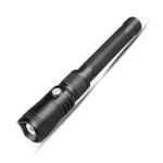 3000 Lumens  USB Rechargeable Zoom High Power led flashlights with power bank  tactical led torch light