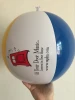 30CM Phthalate free Logo Custom PVC Inflatable Beach balls Giant Beach Ball