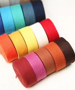 30mm width Canvas Ribbon Polyester Cotton Webbing Strap Sewing Bag Belt Accessories Outdoor Backpack Bag Parts