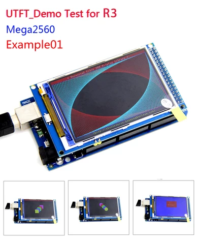 3.2 inch TFT color LCD module 320X480 Ultra HD LCD screen Support R3 MEGA2560 development board tft lcd module