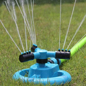 360 Degree Garden Automatic Rotating Plastic Rotary Sprinkler