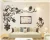 Import 3D Flower Vine Acrylic Wall Sticker Sofa TV Background Wallpaper Home Decor Custom Wall Decals Removable Wall Sticker Quotes from China