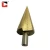 Import 4-32mm Titanium coated Hss step drill bit with plastic tube from China