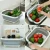 Import 4-in-1 Multi-board Dayvion Kitchen Foldable Chopping Cutting Board Storage Drawer Drain basket Tray Tools Drain Basket from China