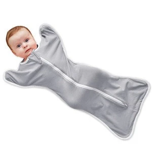 4 Seasons Prime Organic Cotton Knitted Baby Sleeping Bag with Sleeves
