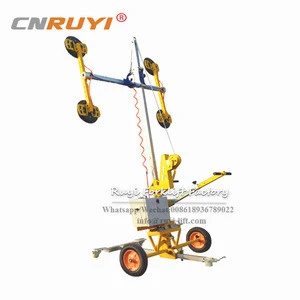 400kg moveable vacuum lifter for glass glazing, materials handling