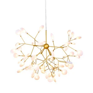 45 lights contemporary Indoor Decoration fancy G4 LED modern chandelier pendant light for hotel