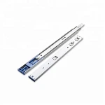 45mm Full extension soft closing slide, ball bearing drawer slide rail,telescopic channel