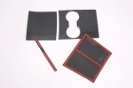 4pcs/set Sequin Carbon Fiber Car Center Console Storage Box Cover Stickers For Tesla MODEL 3 Interior Decoration