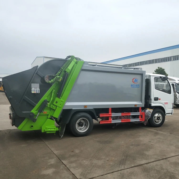 4x4 Drive Euro2 small garbage collection truck