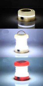 5 LED mini fold able hand plastic cheap small lantern round shape led lighting shop led home emergency light led