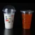 Import 500P 440ml 15oz bubble tea cup disposable ice cream plastic cups for drink from China