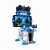 Import 55" 3D gun shooting simulator coin operated video arcade game machine from China