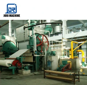 5~6 T/D Pulp and Waste Paper Recycling Toilet Tissue Paper Roll Production Line