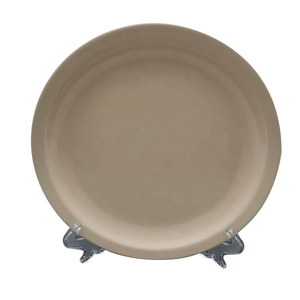6.5 Inch Eco-friendly Plastic Round Shape Plate Dish For Daily Use
