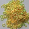 6mm Multicolor Plastic Loose Sequins Hollow Round Glitter Paillettes For  Nail Art