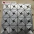 Import 6MM Natural Decorative Stainless Steel Design Drawing Bathroom Floor Peel Stick 3D Metal Mosaic Tile from China