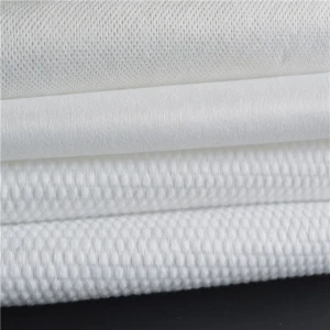 70% Polyester 30% Viscose wood pulp spunlace nonwoven fabric for wet wipes