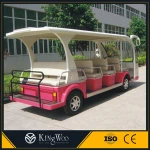 8--23 passengers with big power motor Electric Shuttle Sightseeing Bus for exporting