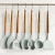 Import 8 Natural Acacia Wooden Silicone china kitchen utensil from China