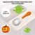 Import 8 Pcs Halloween Pumpkin Carving Kit Kitchen Fruit Vegetable Cutter Pumpkin Lamp Carving Tools Stainless Steel from China