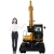 Import 8 ton china best sale mini wheel digging machine excavator from China