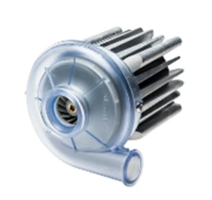 80mm small dc brushless radial blower 24v axial cooling blower fan U71HL-024KM-4