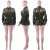 Import 81022-MX83 European fashion Autumn Women&#039;s Coat army green jacket from China