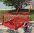 Import 90*70*59 cm shopping trolley carts for supermarket with 8 inch solid PU wheels from China
