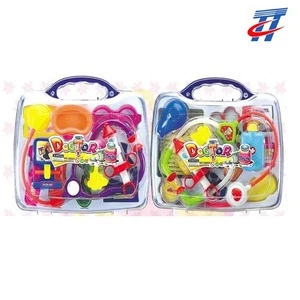 A doctor kit toys for kids in plastic
